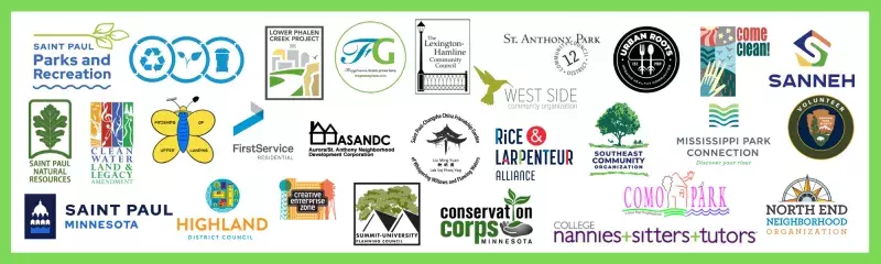 Logos of site hosts