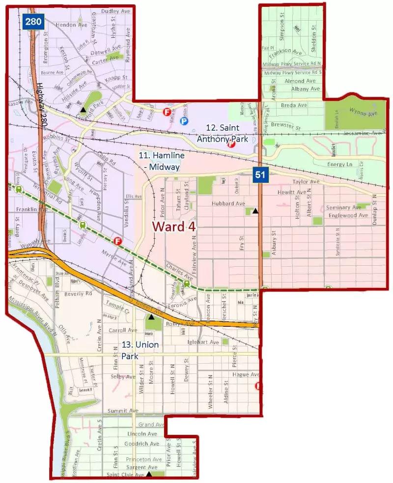 Ward 4 Map (January 2023)