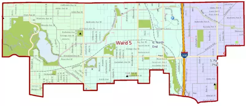 Ward 5 Map (January 2023)