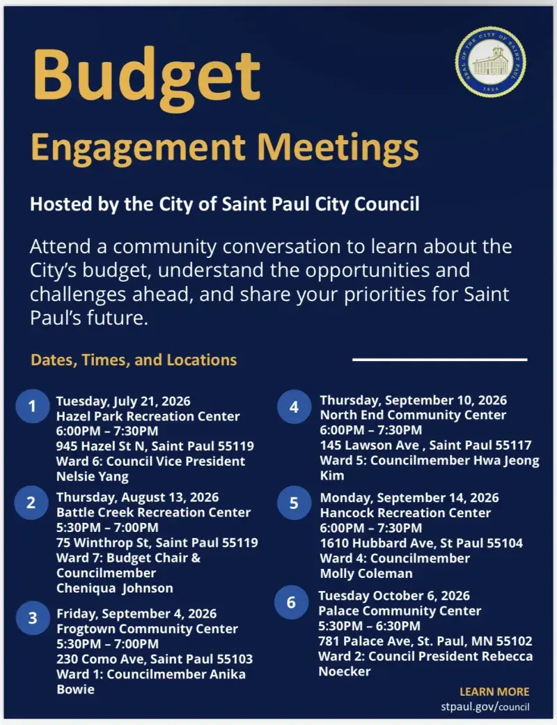 Image File of Council's Budget Events