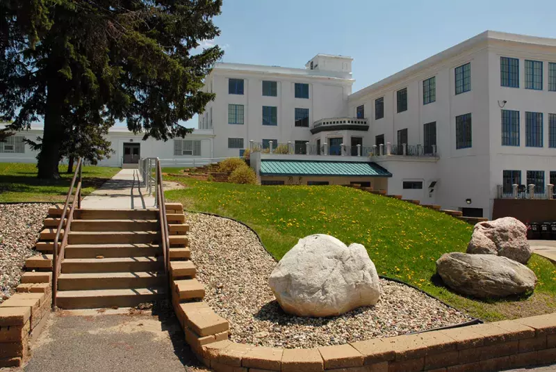Front of McCarrons treatment plant