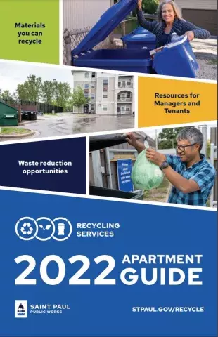 Image of Cover of 2022 Apartment Recycling Guide