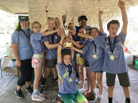 Northwest Como Recreation Center winning The Amazing Race 2021