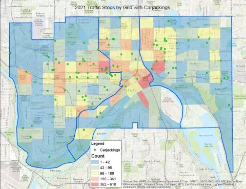 Traffic Stops with Carjackings