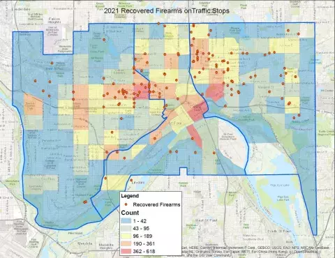 Traffic Stops with Recovered Firearms