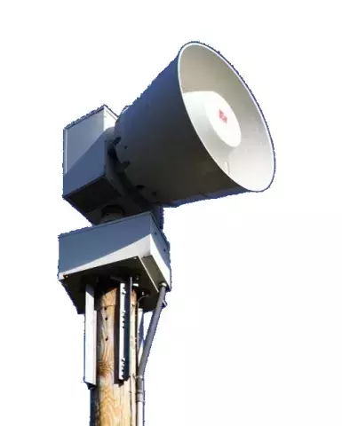 Outdoor Warning Siren Graphic