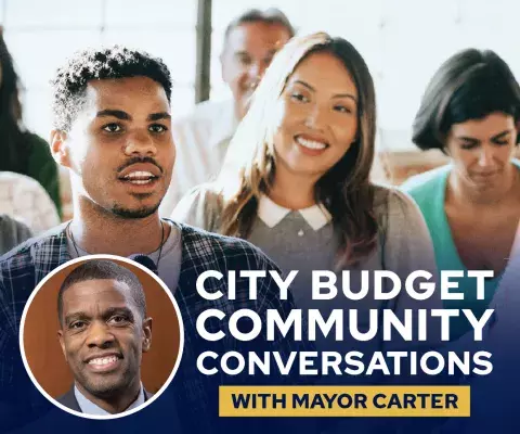 Join Mayor Carter for upcoming budget engagement sessions: • Tuesday, April 25, 6:30 p.m. Dayton’s Bluff Recreation Center (800 Conway St.) • Thursday, April 27, 6:30 p.m. El Rio Vista Recreation Center (179 Robie St. E) • Tuesday, May 2, 6:30 p.m. Rondo Community Library (461 Dale St. N) • Monday, May 8, 6:30 p.m., Arlington Hills Community Center (1200 Payne Ave.) • Tuesday, May 16, 6:30 p.m. Rice Recreation Center (1021 Marion St.) • Thursday, May 18, 6:30 p.m. Merriam Park Library (1831 Marshall Ave.)
