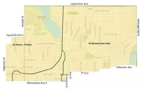 Ward 6 boundaries