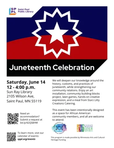 Sun Ray Library, June 14 event