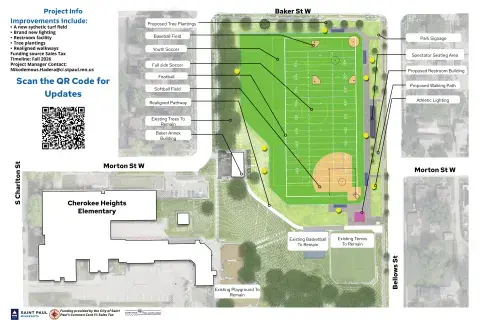 Baker Park Site Plan