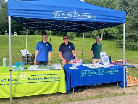 Image of staff at Ice Cream Social in 2025