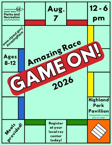 Amazing Race 2026: Game Over flyer