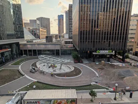 Wabasha Park Construction Photo