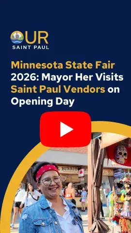 Mayor Her visits Saint Paul vendors on Opening Day of the State Fair