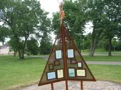 poetry post sculpture 