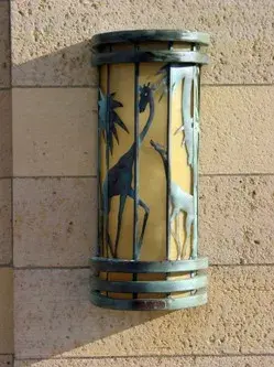 Lamp on Zoological Building