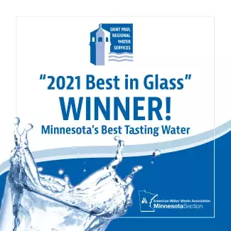 2021 Best in Glass Winner - Minnesota's Best Tasting Water