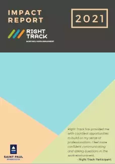 Right Track 2021 Impact Report thumbnail Right Track 2021 Impact Report thumbnail