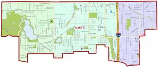 Ward 5 Map (January 2023)