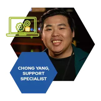 Chong, Systems Support Specialist