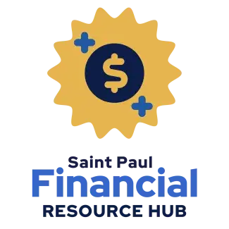 Saint Paul Financial Resource Hub Logo Vertical