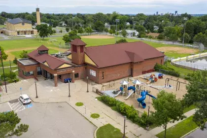 Image of North Dale Recreation Center take from air