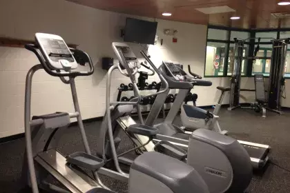 Dayton's Bluff Fitness Room with treadmills 