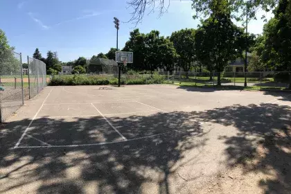 Northwest Como Recreation Center basketball court