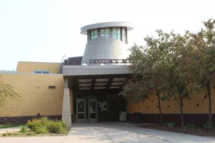 Dayton's Bluff Recreation Center outside entrance