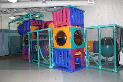 McDonough Recreation Center children's play area inside gym