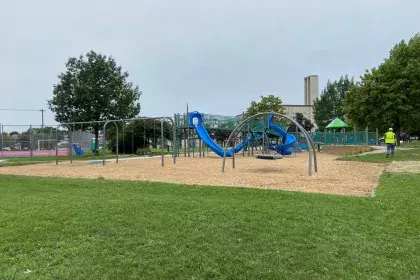 Hamline Park play area 