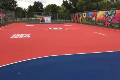 Hamline Park futsal court