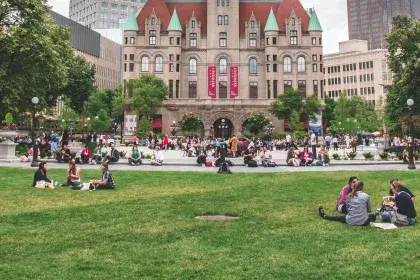 Rice Park - Spring Picnic