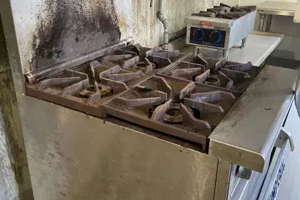 Highland Park - Pavilion range and oven