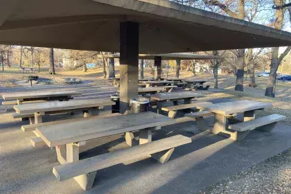 Newell Park Shelters - Picnic Tables