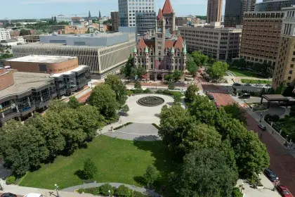 Rice Park and Landmark Center 