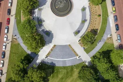 Rice Park Aerial 