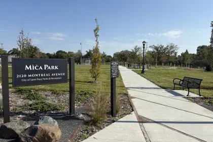 Mica Park Sign