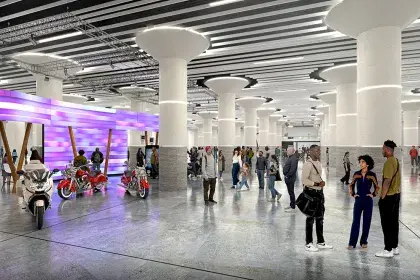 Roy Wilkins Auditorium Exhibit Hall View