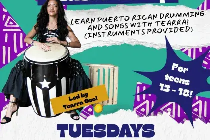 Bomba Music Camp Flyer
