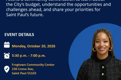 Ward 1 Budget Event