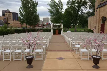 Harriet Island Wedding Ceremony