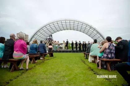 Raspberry Island Wedding Ceremony