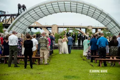 Raspberry Island Wedding Ceremony